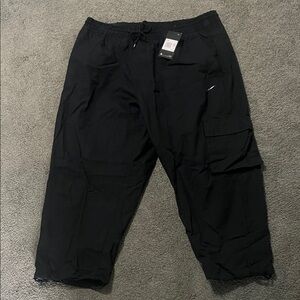 Nike Black Cargo Cropped Pants